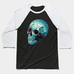 Kind looking skull from classic horror movies Baseball T-Shirt